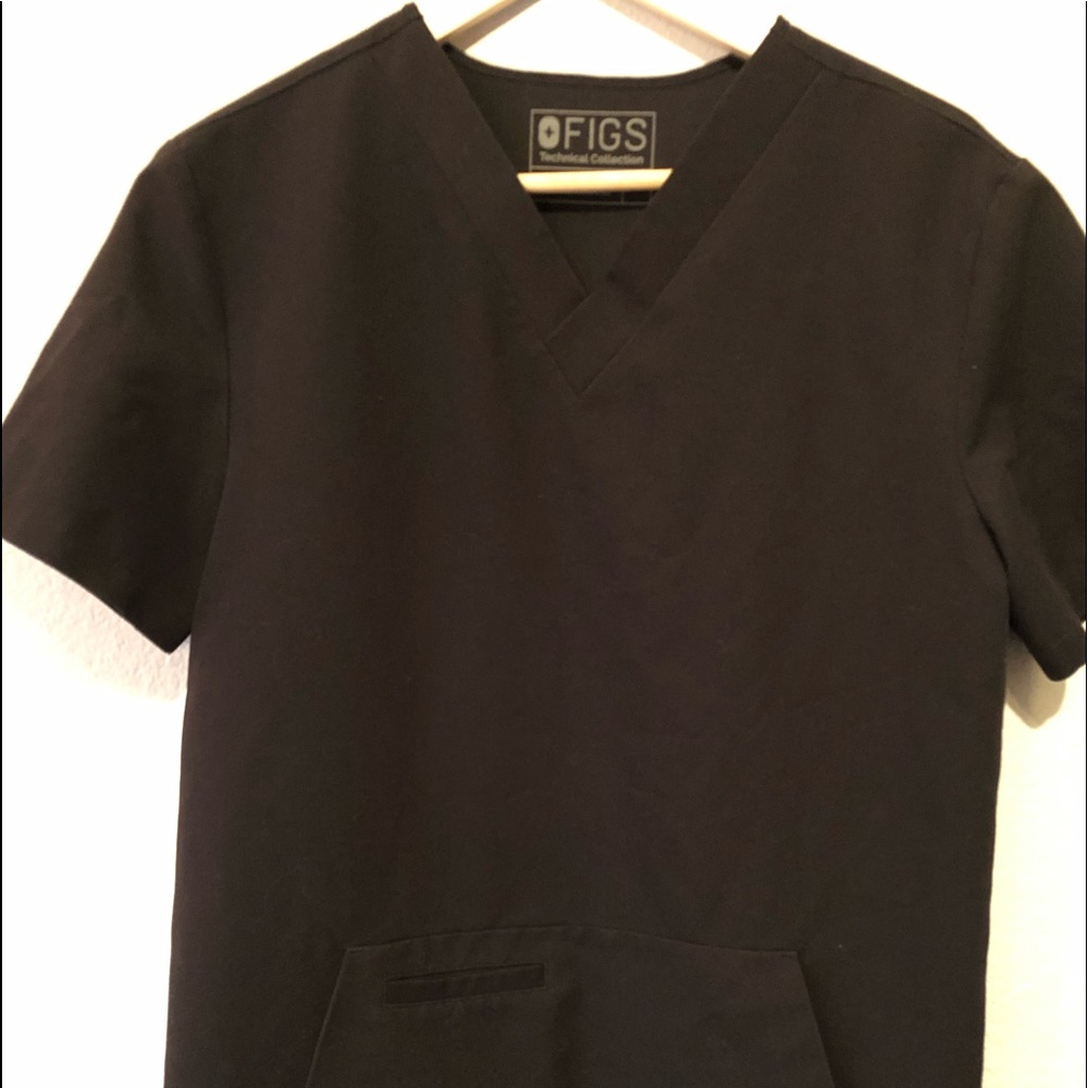 mens figs x-small scrub top